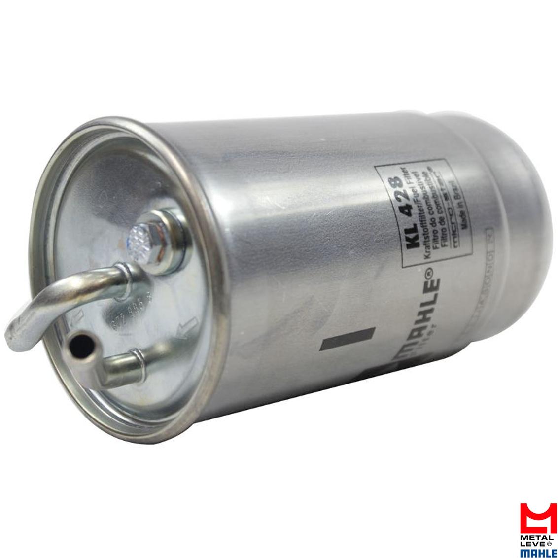 Filtro Blindado de Combustível para Chevrolet S10 Nissan Frontier - Mahle Metal Leve - KL428