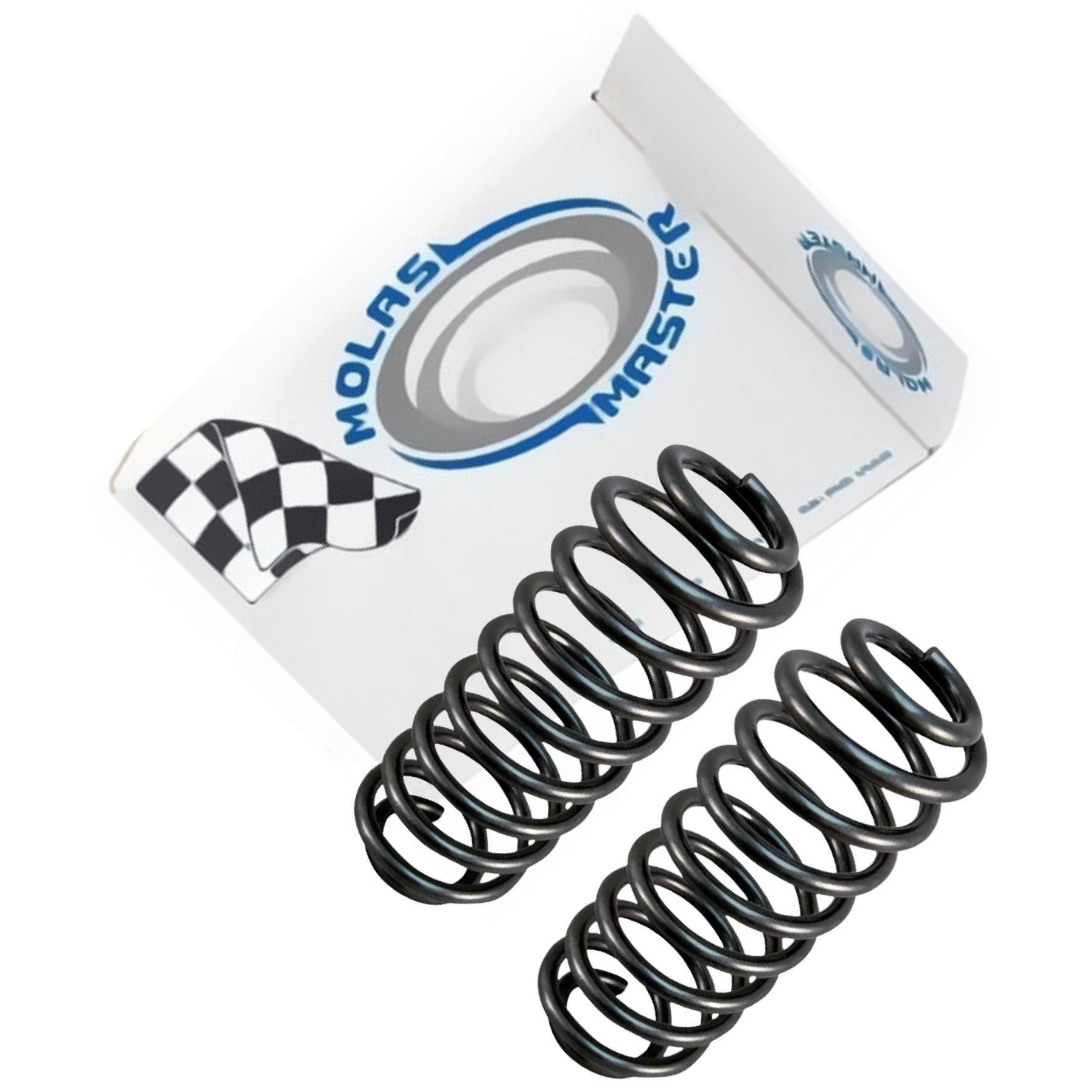 Par de Molas Suspensão Dianteira Direito e Esquerdo para Fiat Grand Siena - Molas Master - MM-4263