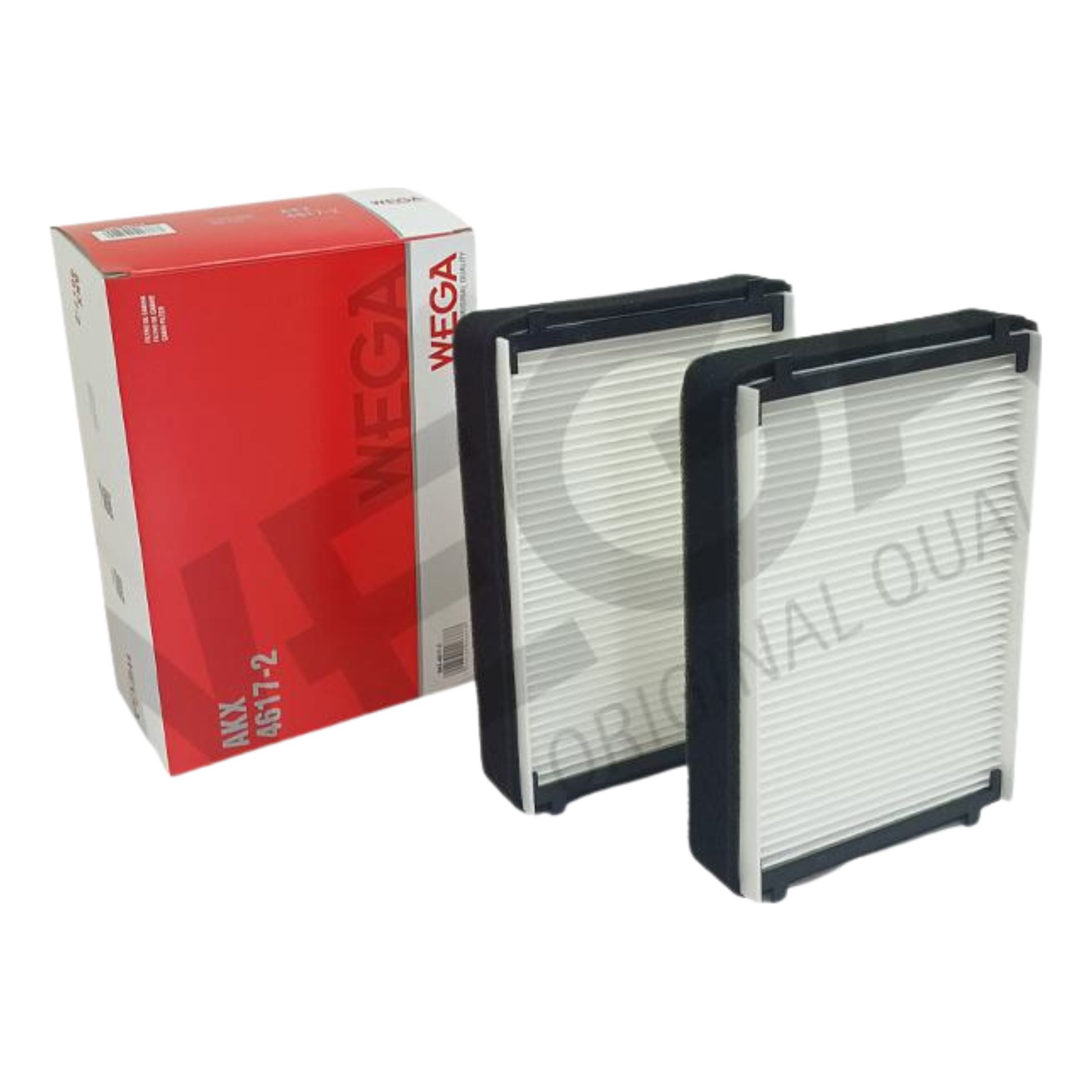 Par FIltro de Ar Condicionado Cabine - Wega - AKX4617-2