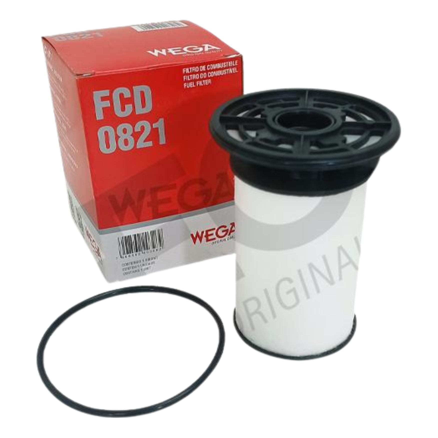Filtro de Combustível para Citroen Jumper - Wega - FCD-0821