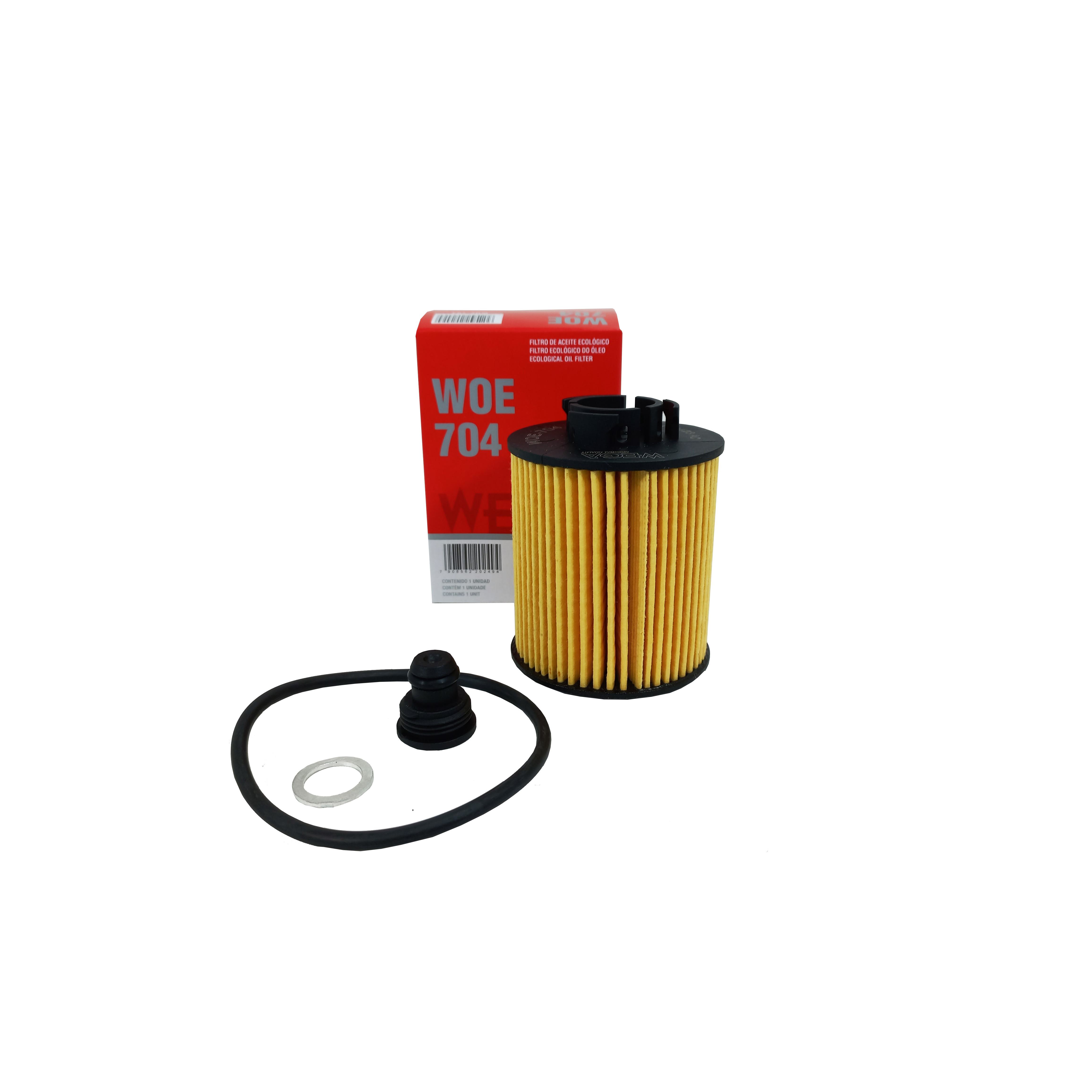 Filtro de Óleo Lubrificante para KIA Sportage - Wega - WOE-704