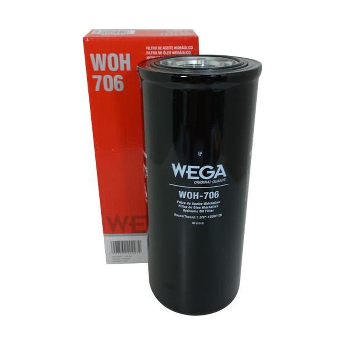 Filtro Blindado de Óleo Hidráulico - Wega - WOH-706