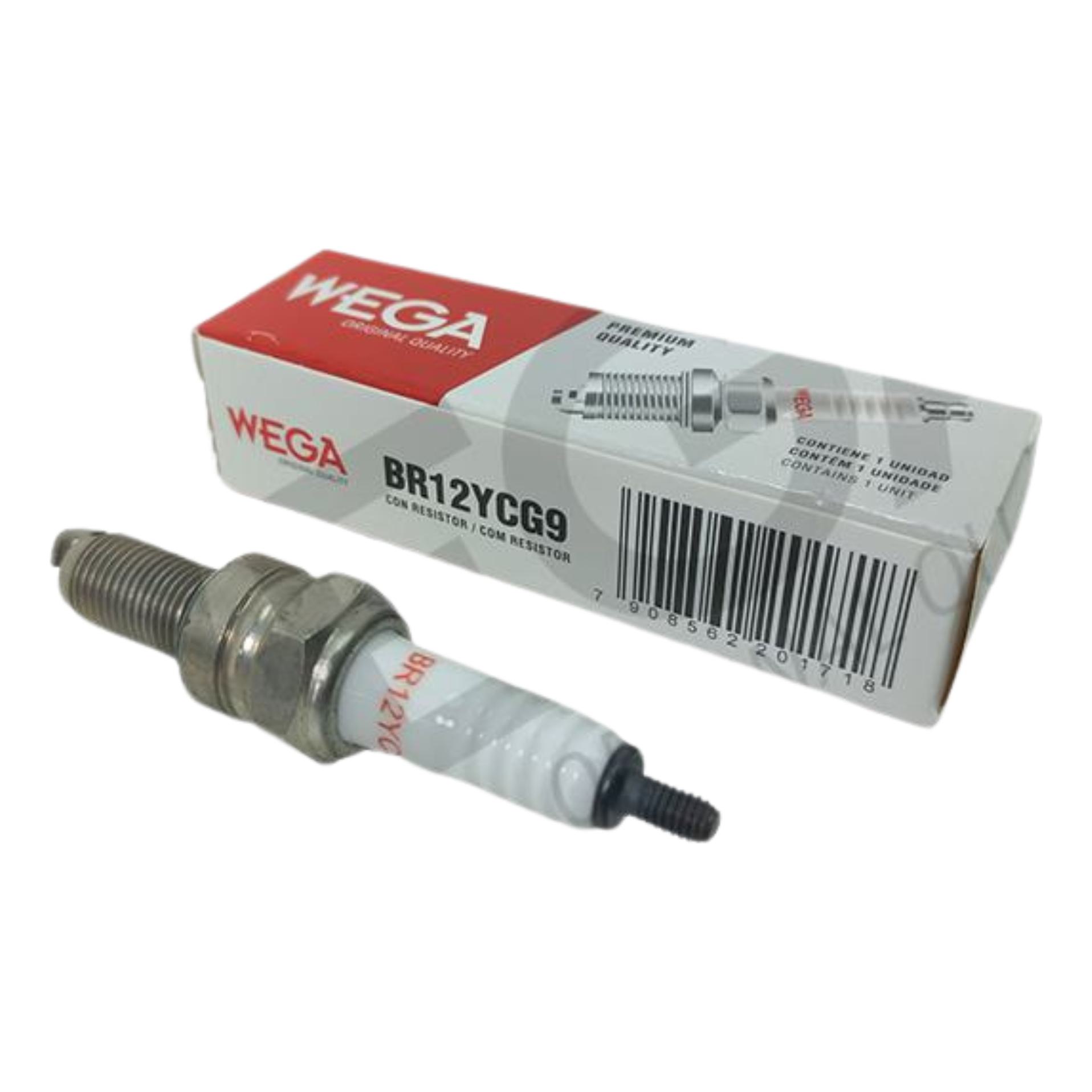 Vela de Ignição para Yamaha MT-09 - Wega - BR12YCG9