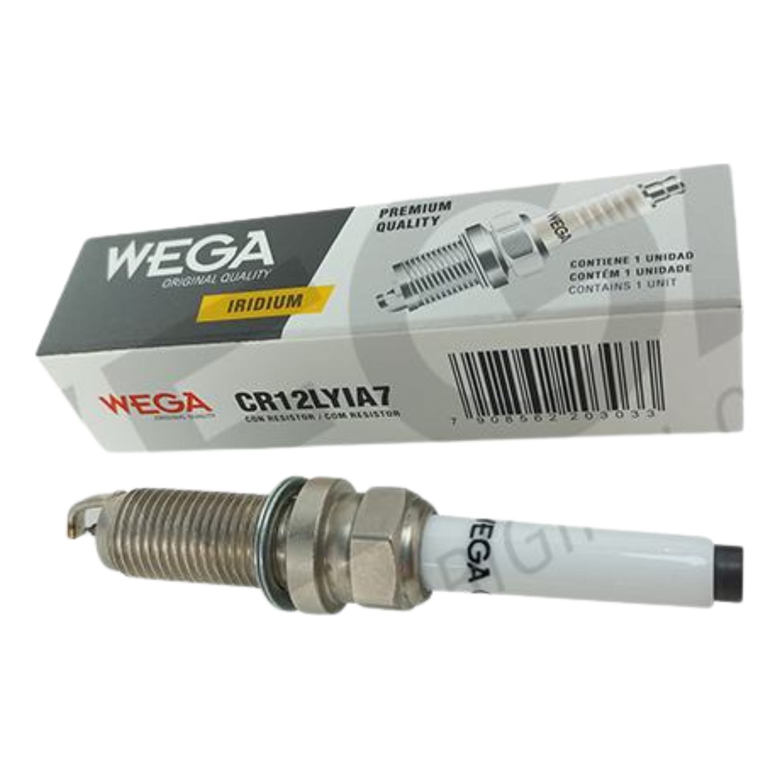 Vela de Ignição Iridium para Mercedes-Benz GLA 200 - Wega - CR12LYIA7