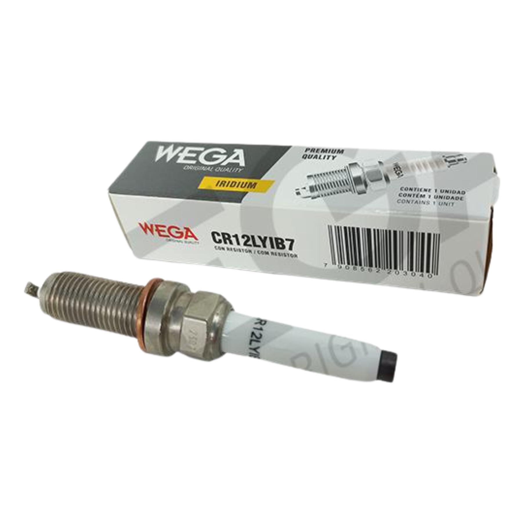 Vela de Ignição Iridium - Wega - CR12LYIB7