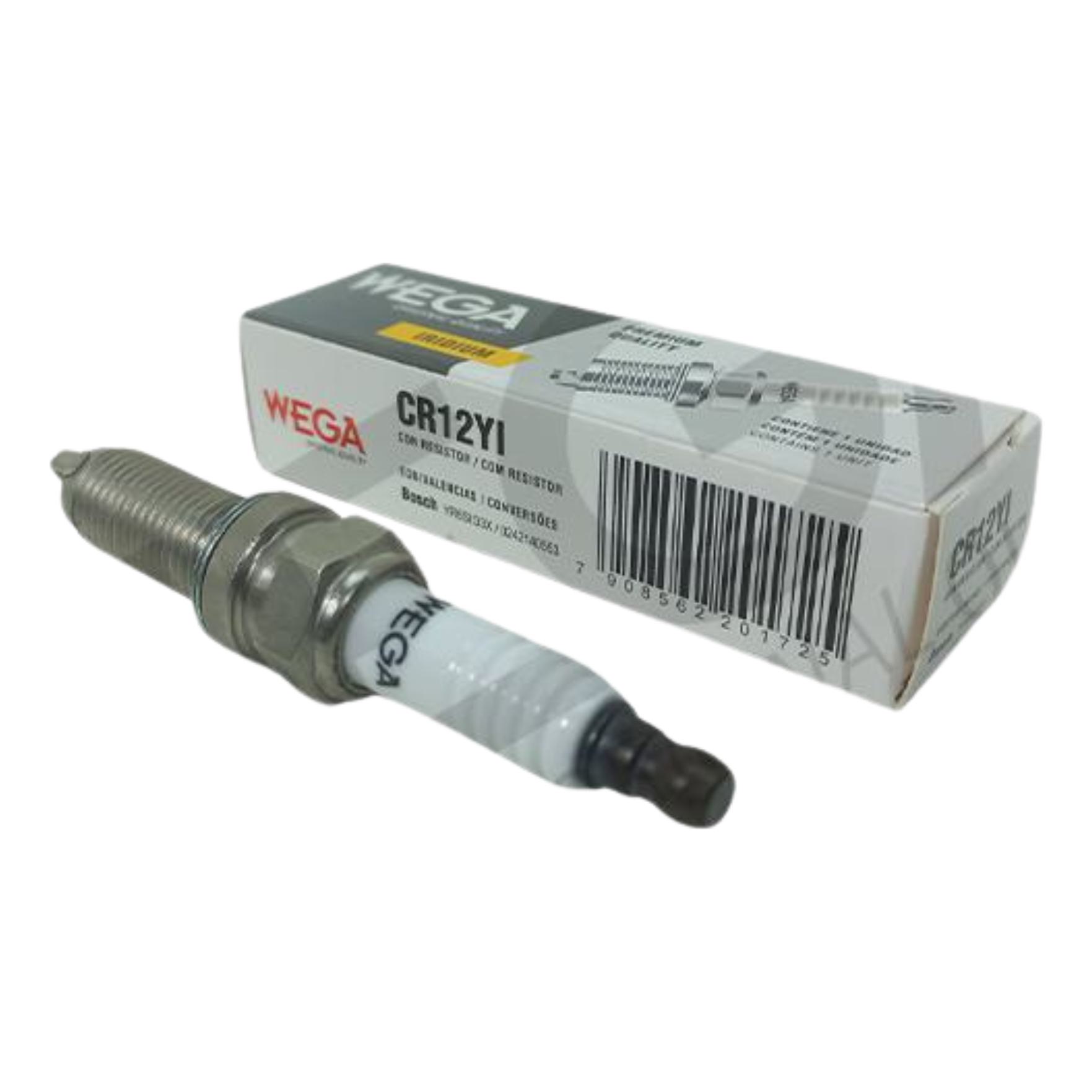 Vela de Ignição Iridium - Wega - CR12YI