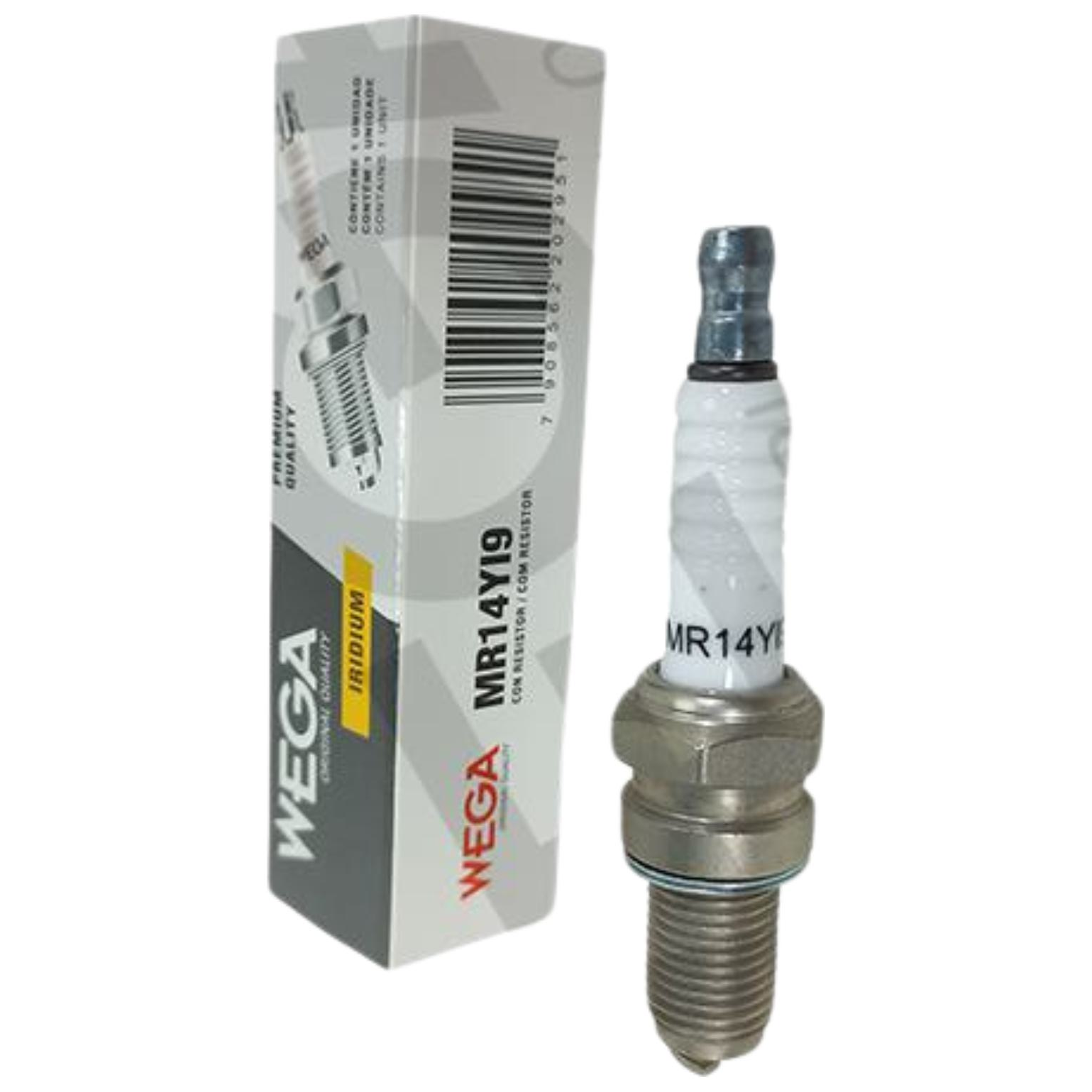 Vela de Ignição Iridium - Wega - MR14YI9