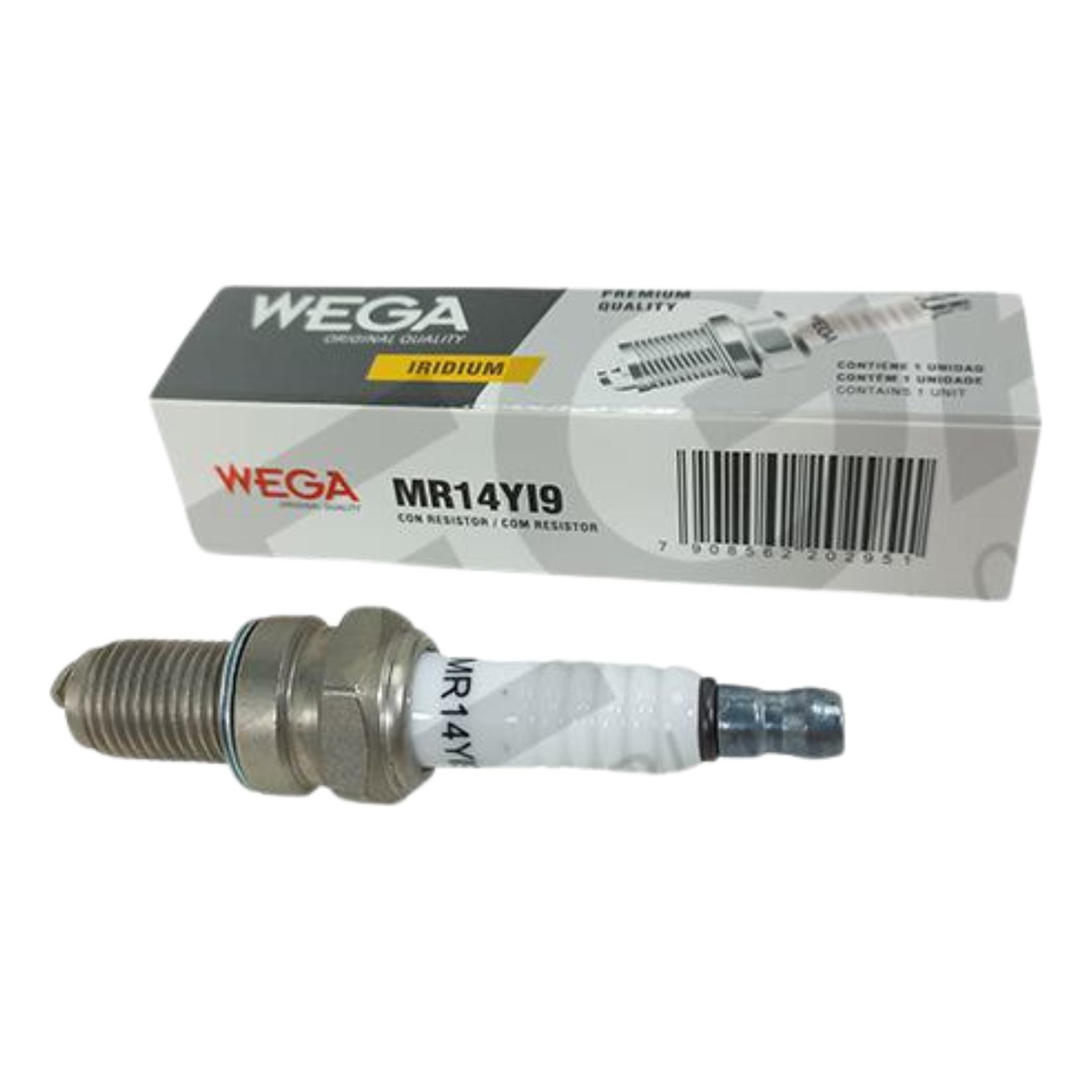 Vela de Ignição Iridium - Wega - MR14YI9