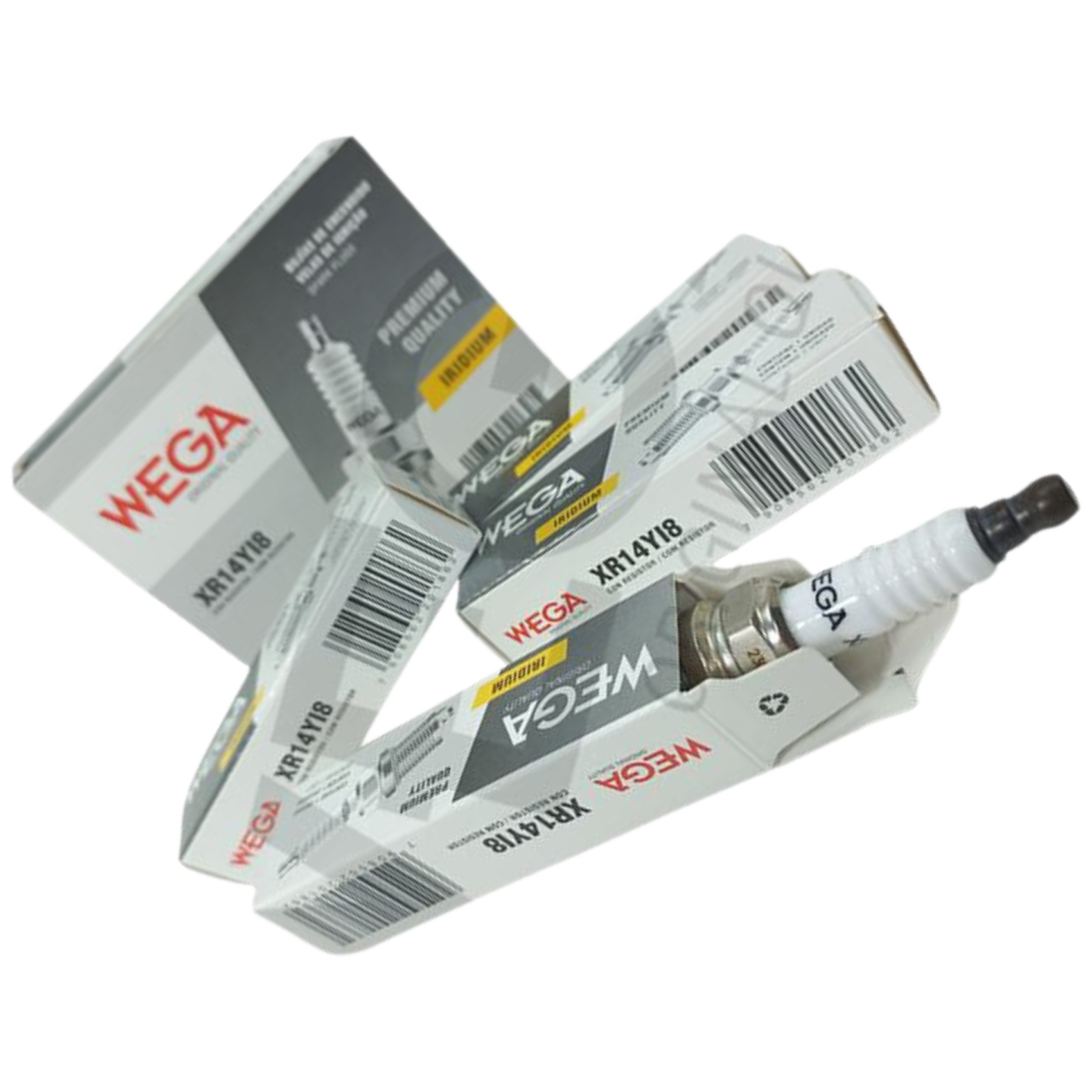 Vela de Ignição Iridium - Wega - XR14YI8