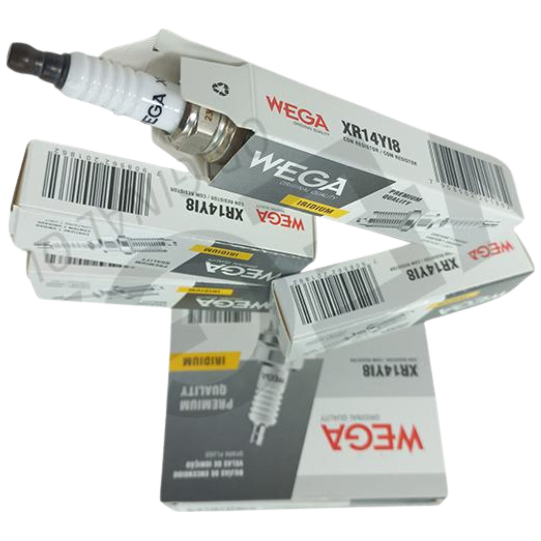Vela de Ignição Iridium - Wega - XR14YI8