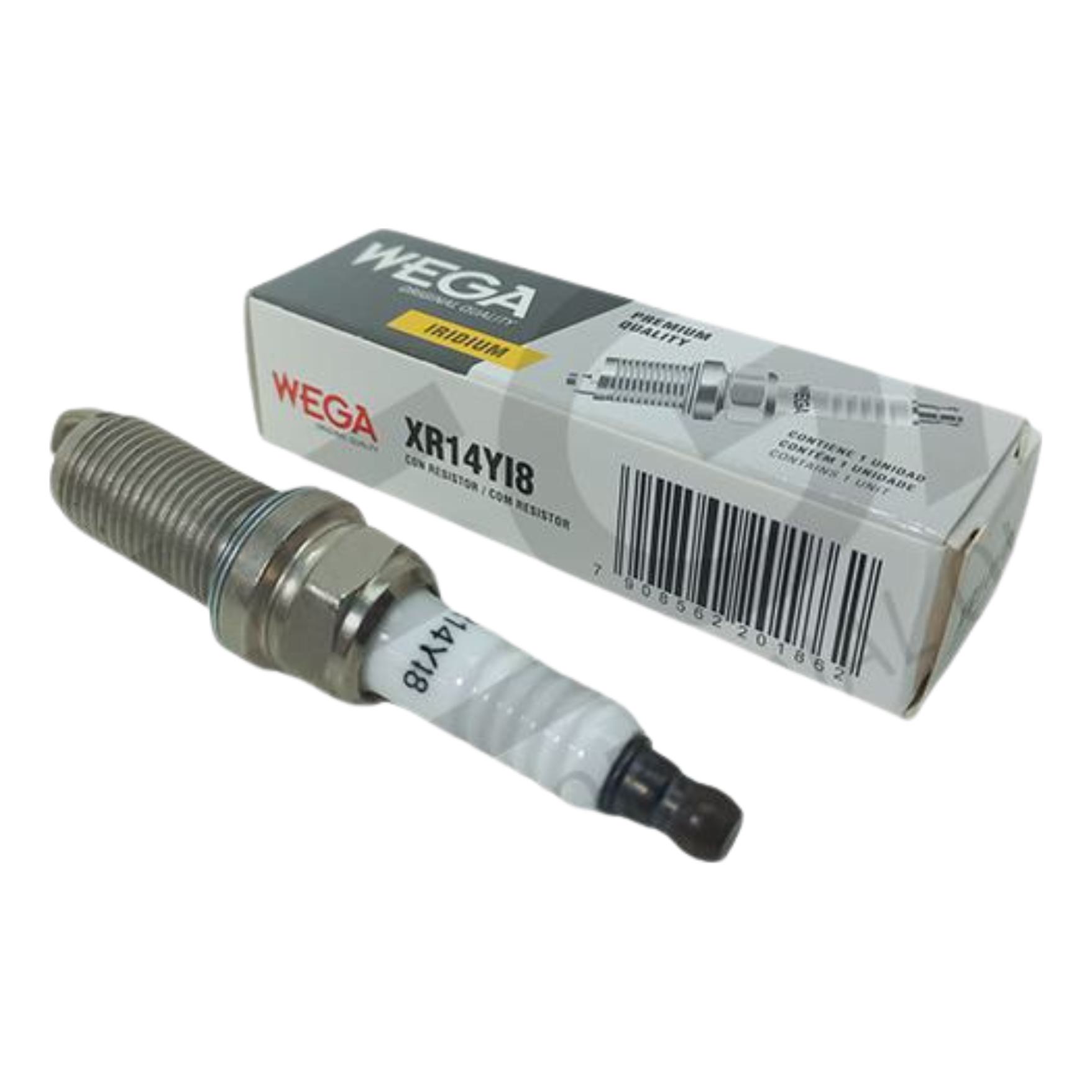 Vela de Ignição Iridium - Wega - XR14YI8
