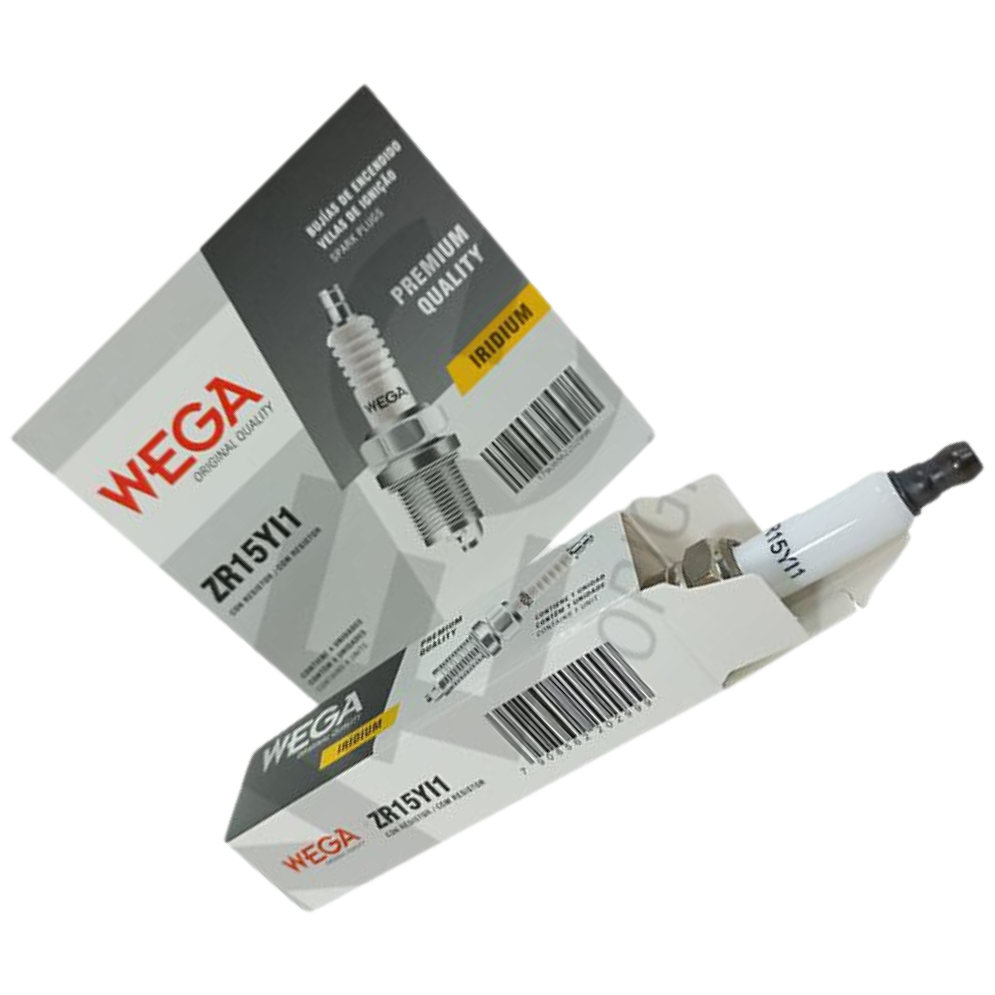 Vela de Ignição Iridium para Chevrolet Captiva e Trailblazer - Wega - ZR15YI1