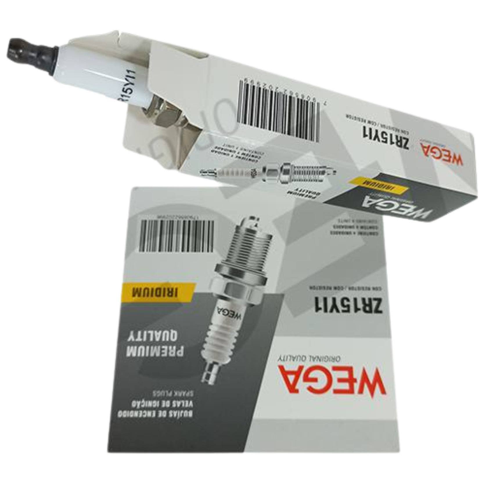 Vela de Ignição Iridium para Chevrolet Captiva e Trailblazer - Wega - ZR15YI1