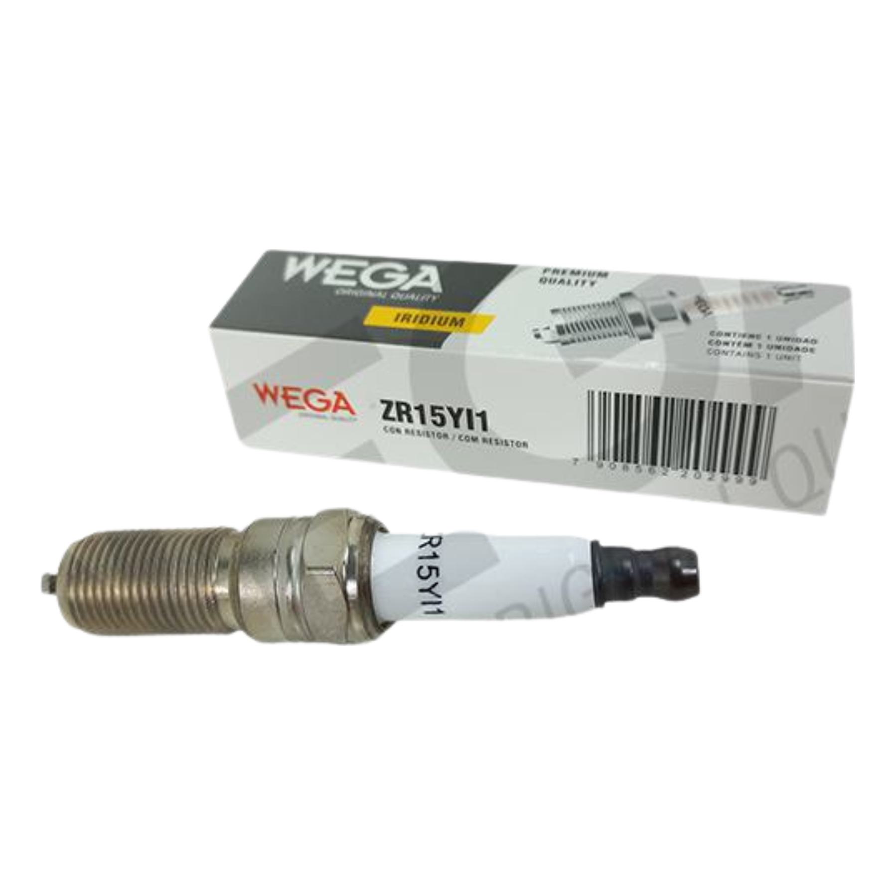 Vela de Ignição Iridium para Chevrolet Captiva e Trailblazer - Wega - ZR15YI1