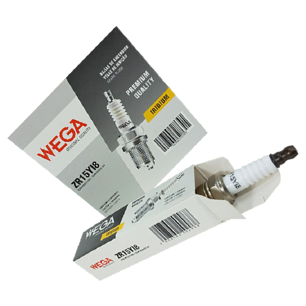 Vela de Ignição Iridium - Wega - ZR15YI8