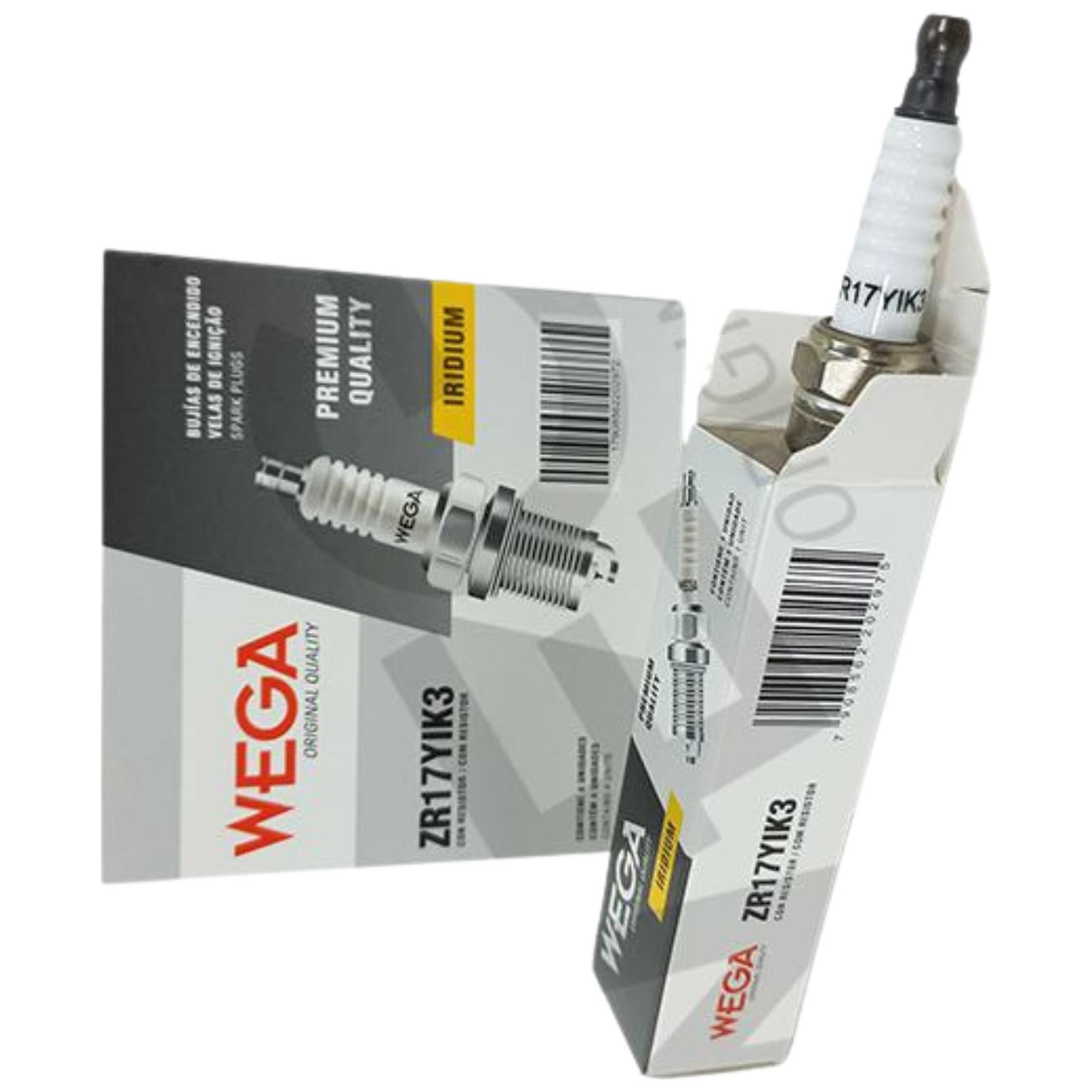 Vela de Ignição Iridium para Ford Fusion e Ranger - Wega - ZR17YIK3