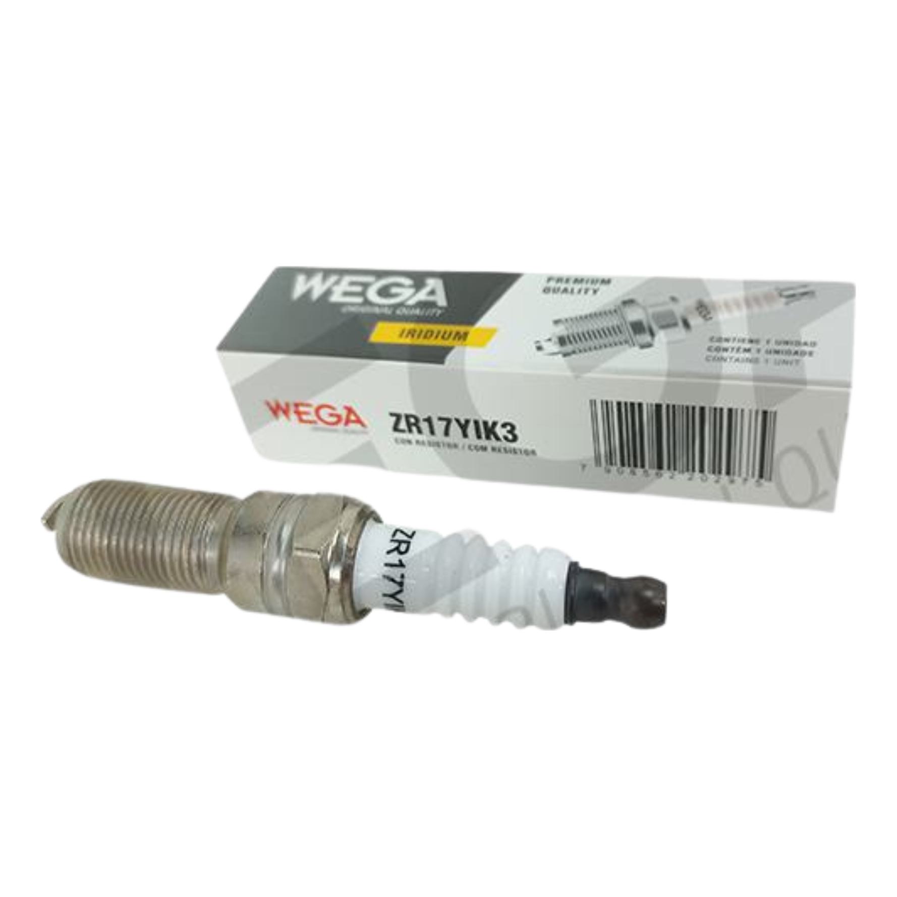 Vela de Ignição Iridium para Ford Fusion e Ranger - Wega - ZR17YIK3