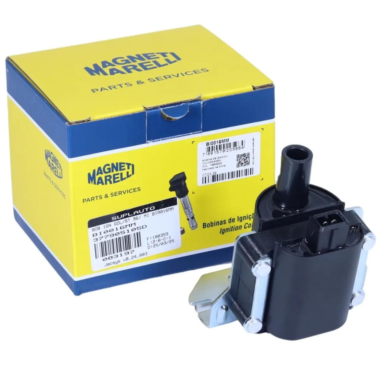 Bobina De Ignição - Magneti Marelli - BI0016MM