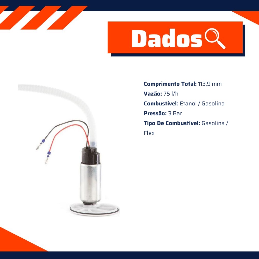 Bomba de Combustível - Bosch - F 000 TE1 59A