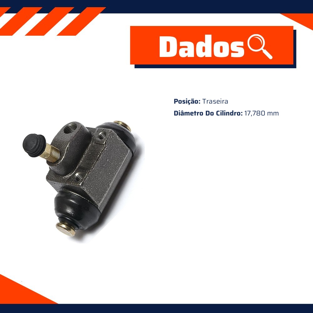 Cilindro de Roda Traseiro - Controil - C-3439