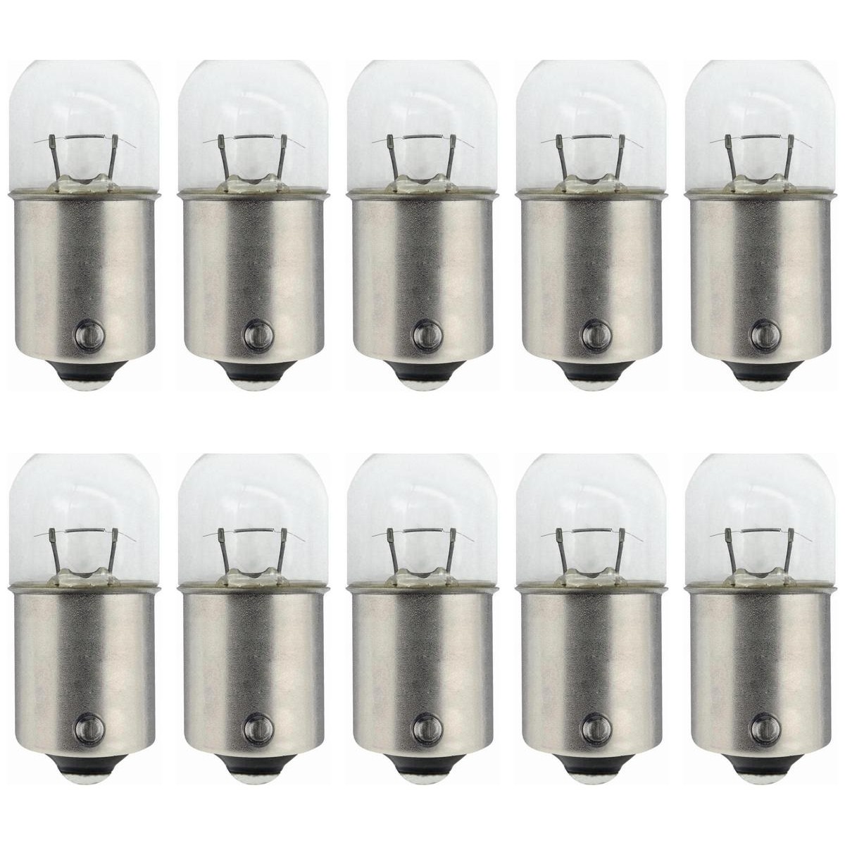 10 Lâmpadas Halógena Pingo Amarela 12V 5W - Hella - 5007