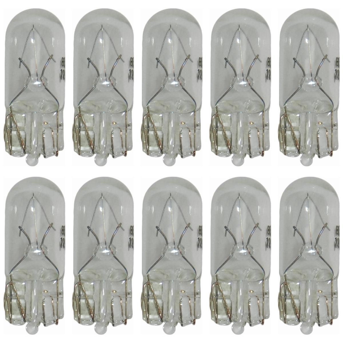 10 Lâmpadas Halógena Pinguinho Amarela 12V 5W - Hella - 2825