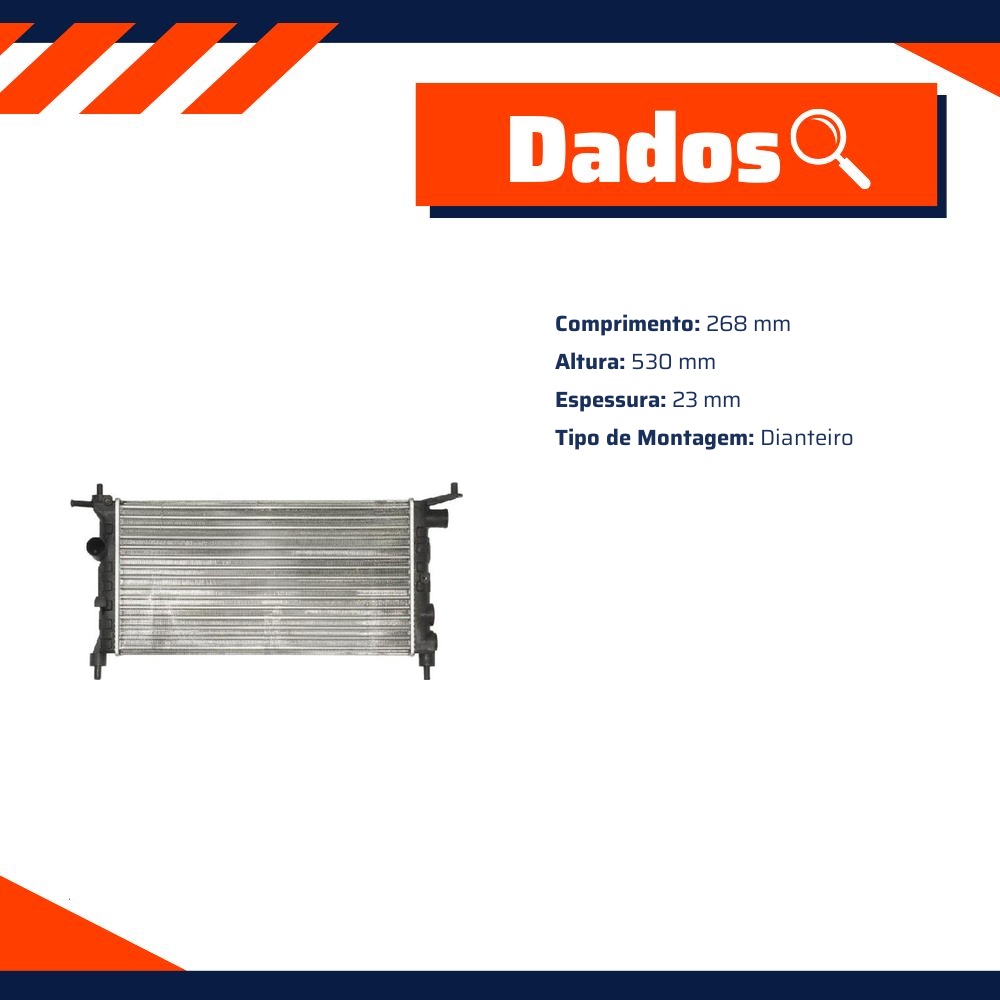 Radiador de Água - Notus - NT-5664.523