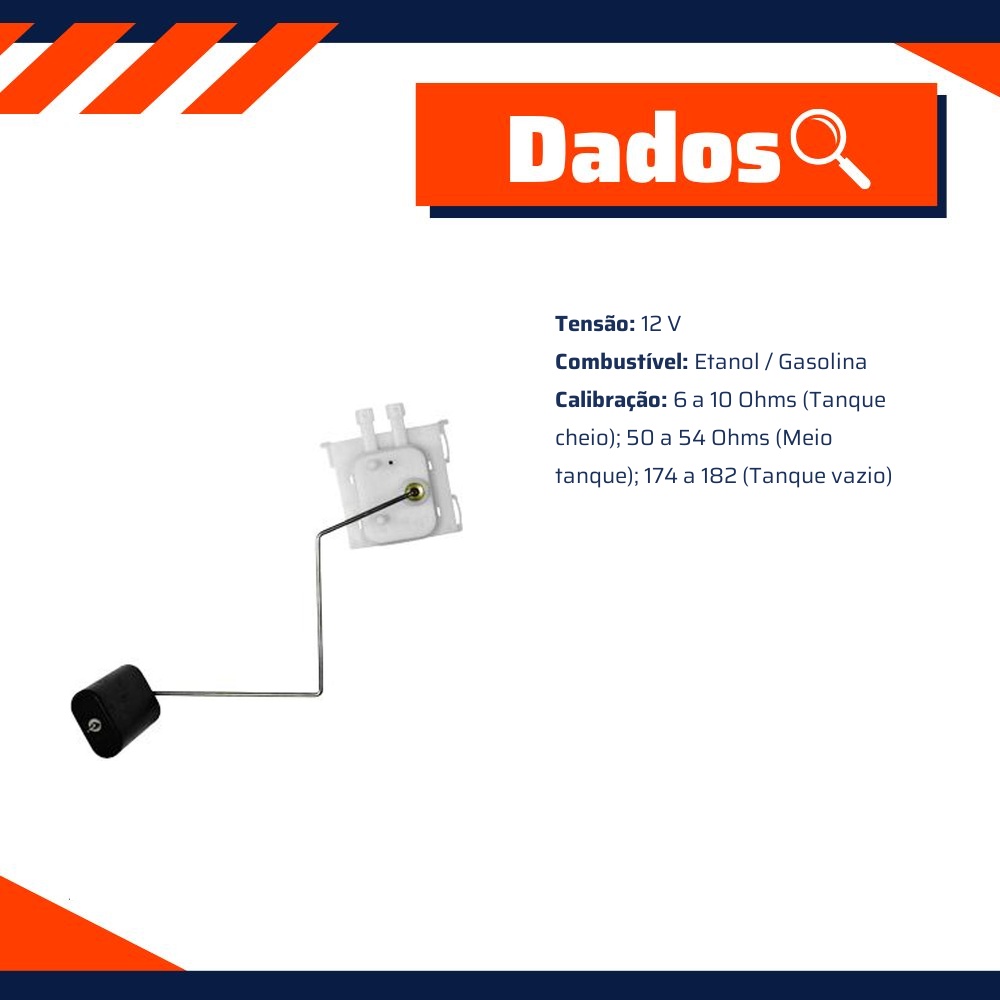 Sensor de Nível de Combustível - TSA - T-010137