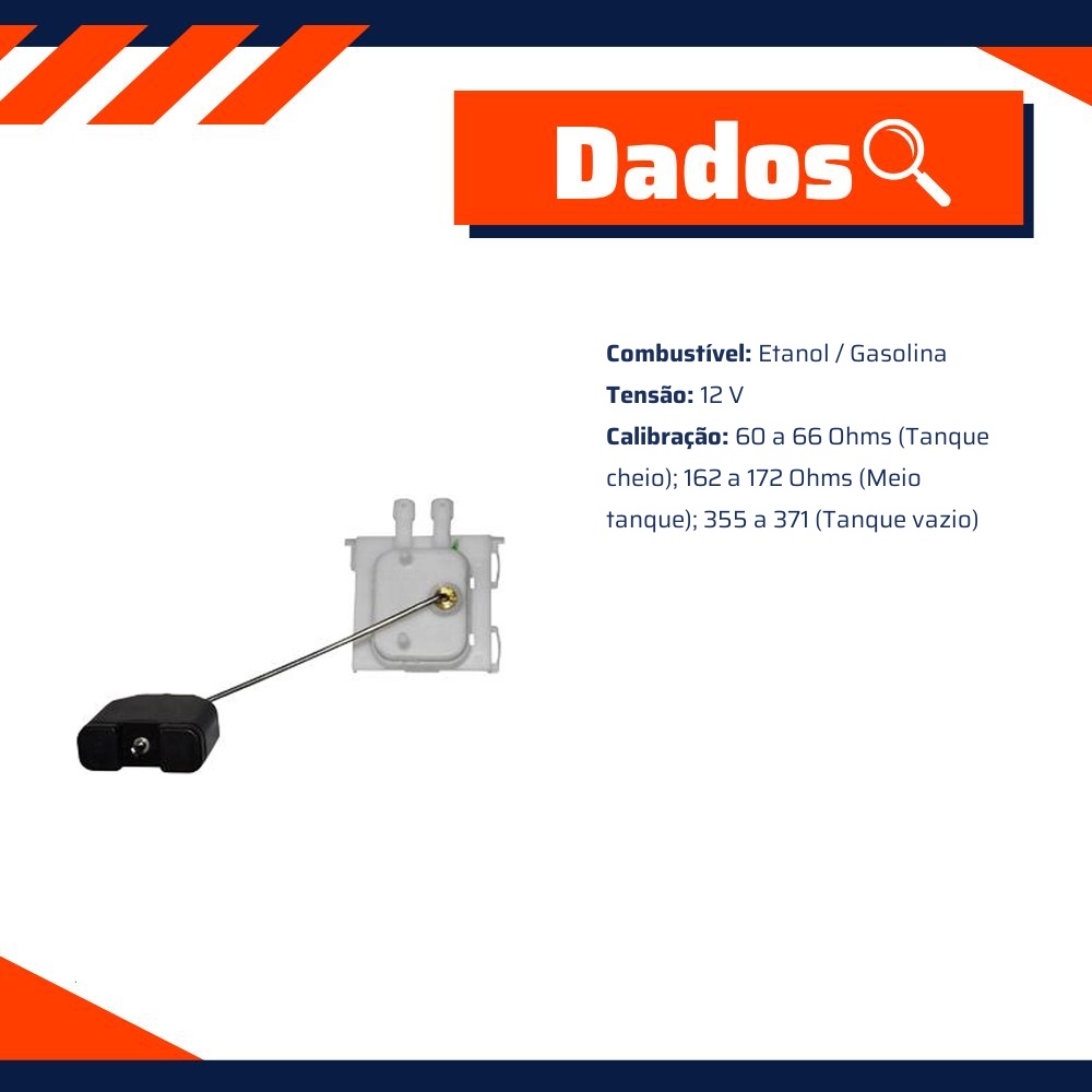 Sensor de Nível de Combustível - TSA - T-010129