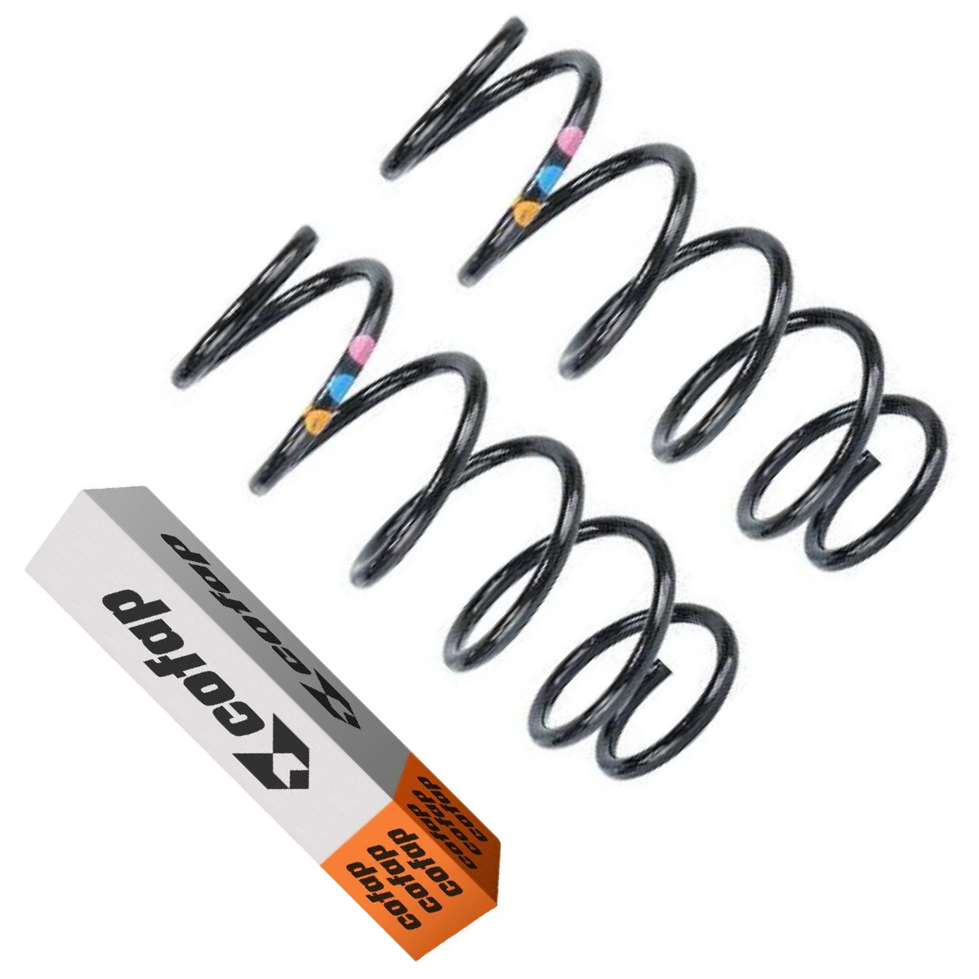 Par Mola Suspensão Dianteira para Ford Fiesta e Fiesta Sedan - Cofap - MC.EFOR1010