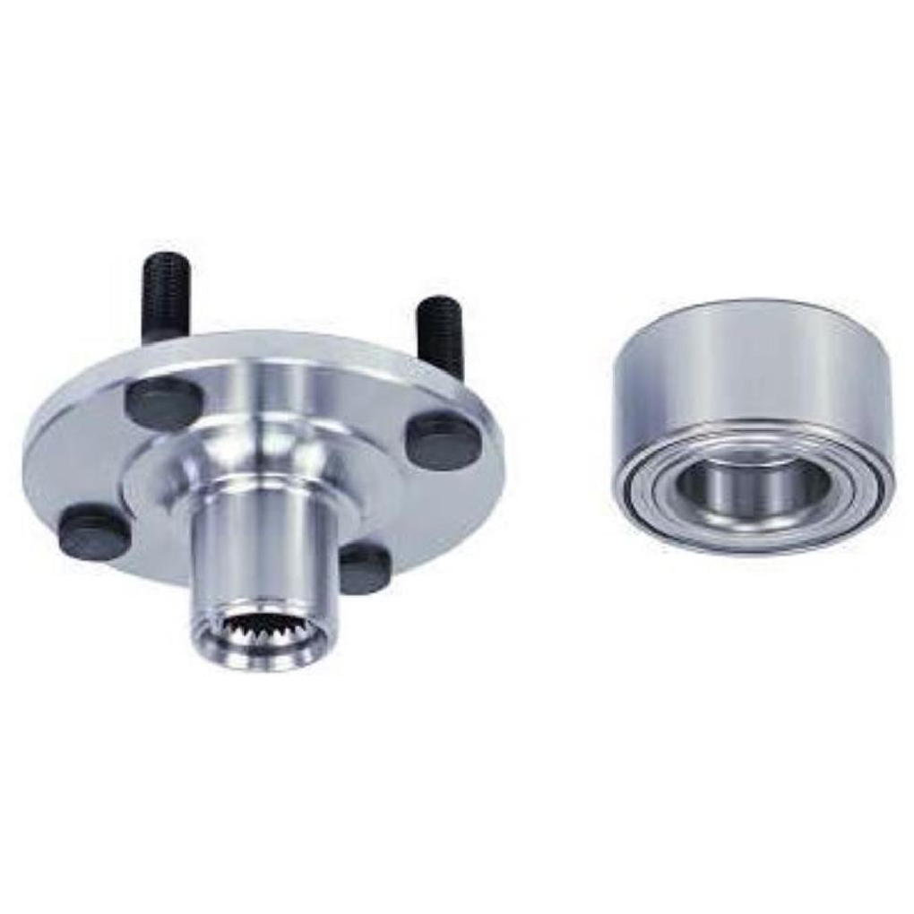 Cubo de Roda Dianteiro Direito ou Esquerdo 4 Furos 25 Dentes com Rolamento sem ABS para Nissan March - Cofap - CRC29006