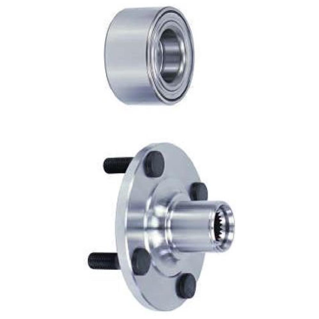 Cubo de Roda Dianteiro Direito ou Esquerdo 4 Furos 25 Dentes com Rolamento sem ABS para Nissan March - Cofap - CRC29006