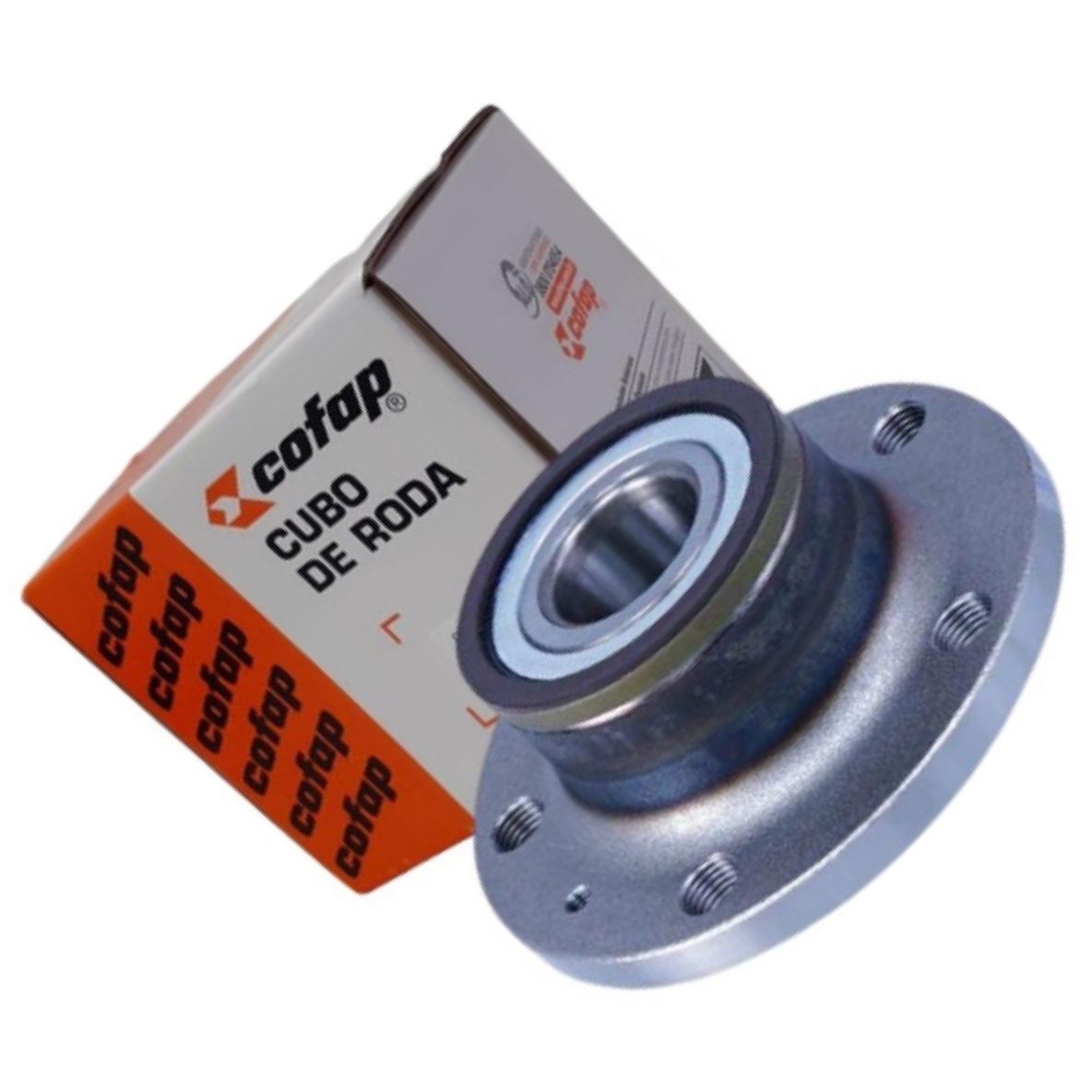Cubo de Roda Traseiro Direito ou Esquerdo com Rolamento e ABS - Cofap - CRC01015