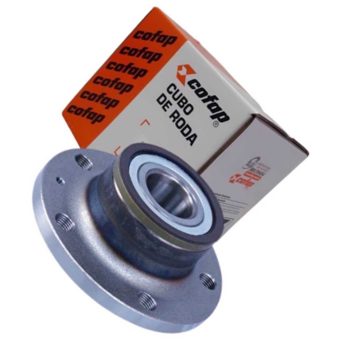 Cubo de Roda Traseiro Direito ou Esquerdo com Rolamento e ABS - Cofap - CRC01015