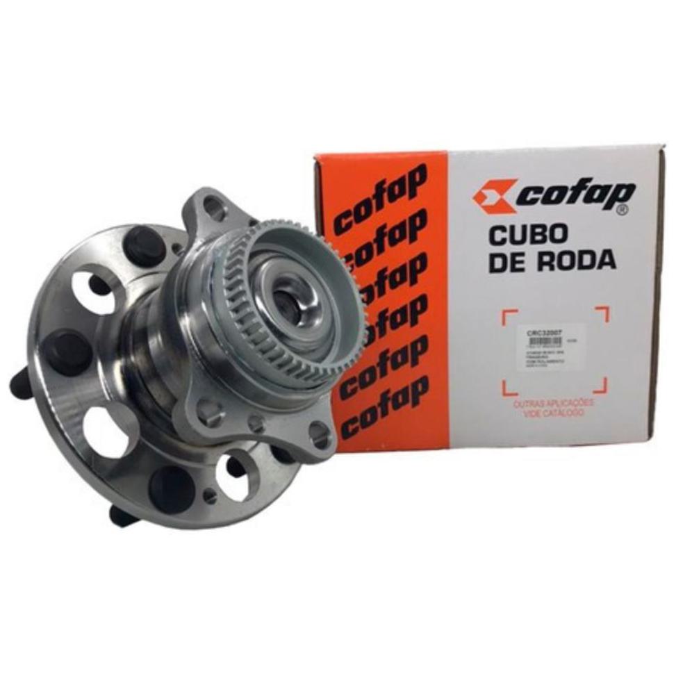 Cubo de Roda Traseiro Direito ou Esquerdo com Rolamento e ABS - Cofap - CRC32007