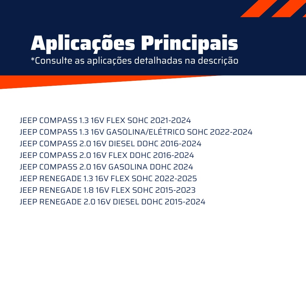 Kit Reparo Amortecedor Dianteiro Direito ou Esquerdo para Jeep Compass e Renegade - Cofap - TKC52001