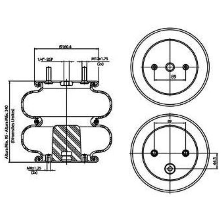 Mola Pneumática - Cofap - MPC99210
