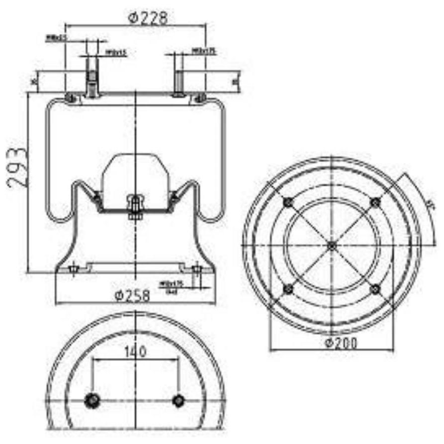 Mola Pneumática - Cofap - MPC99212