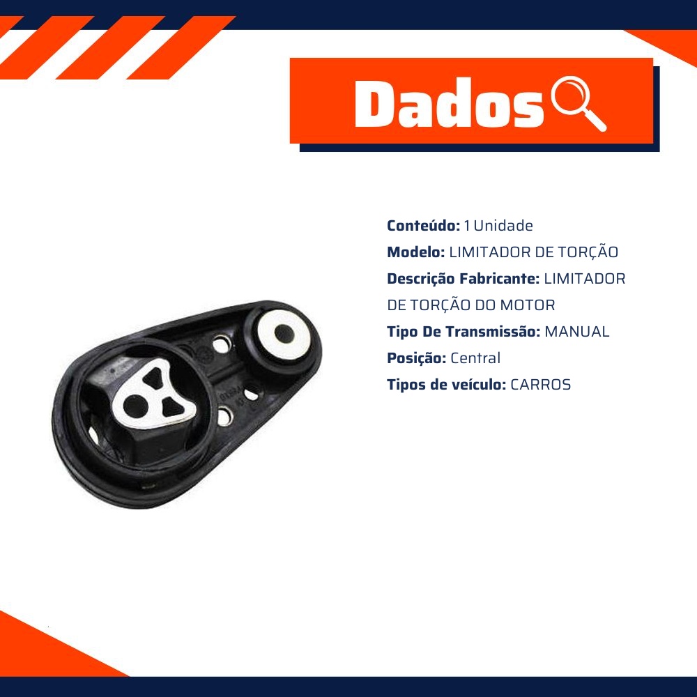 Limitador de Torção do Motor para Ford Ecosport - Sampel - 2805
