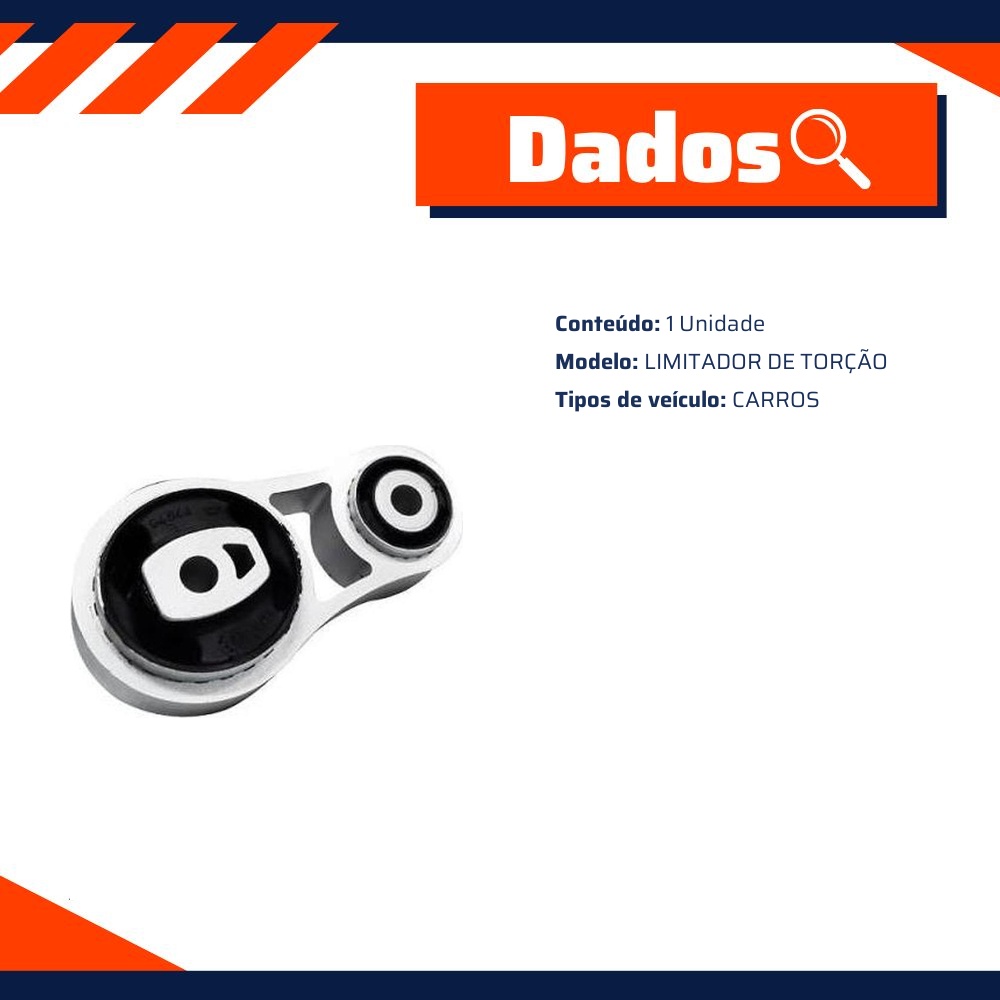 Limitador de Torção do Motor para Ford Ecosport - Sampel - 2808