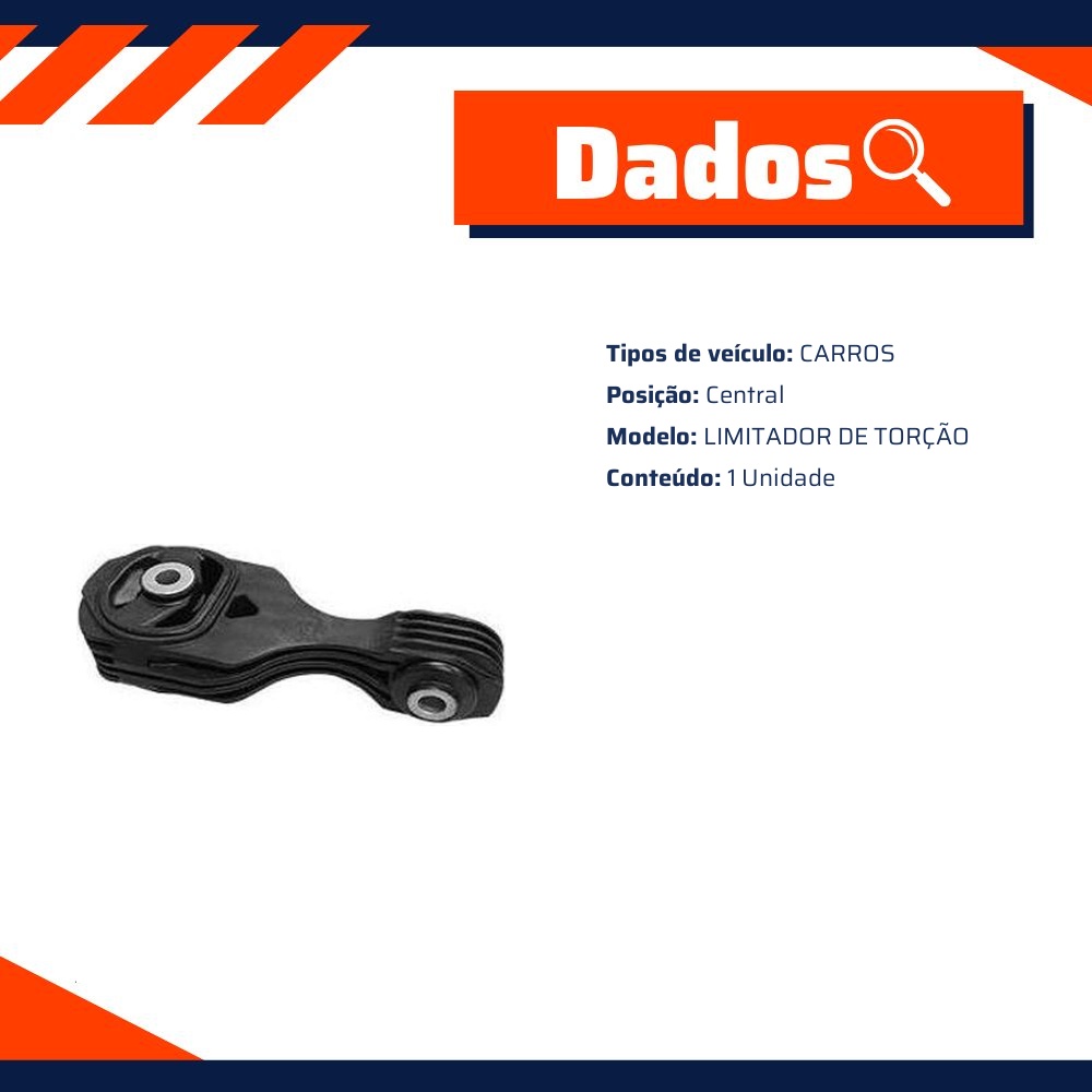 Coxim Tirante do Motor - Sampel - 8449