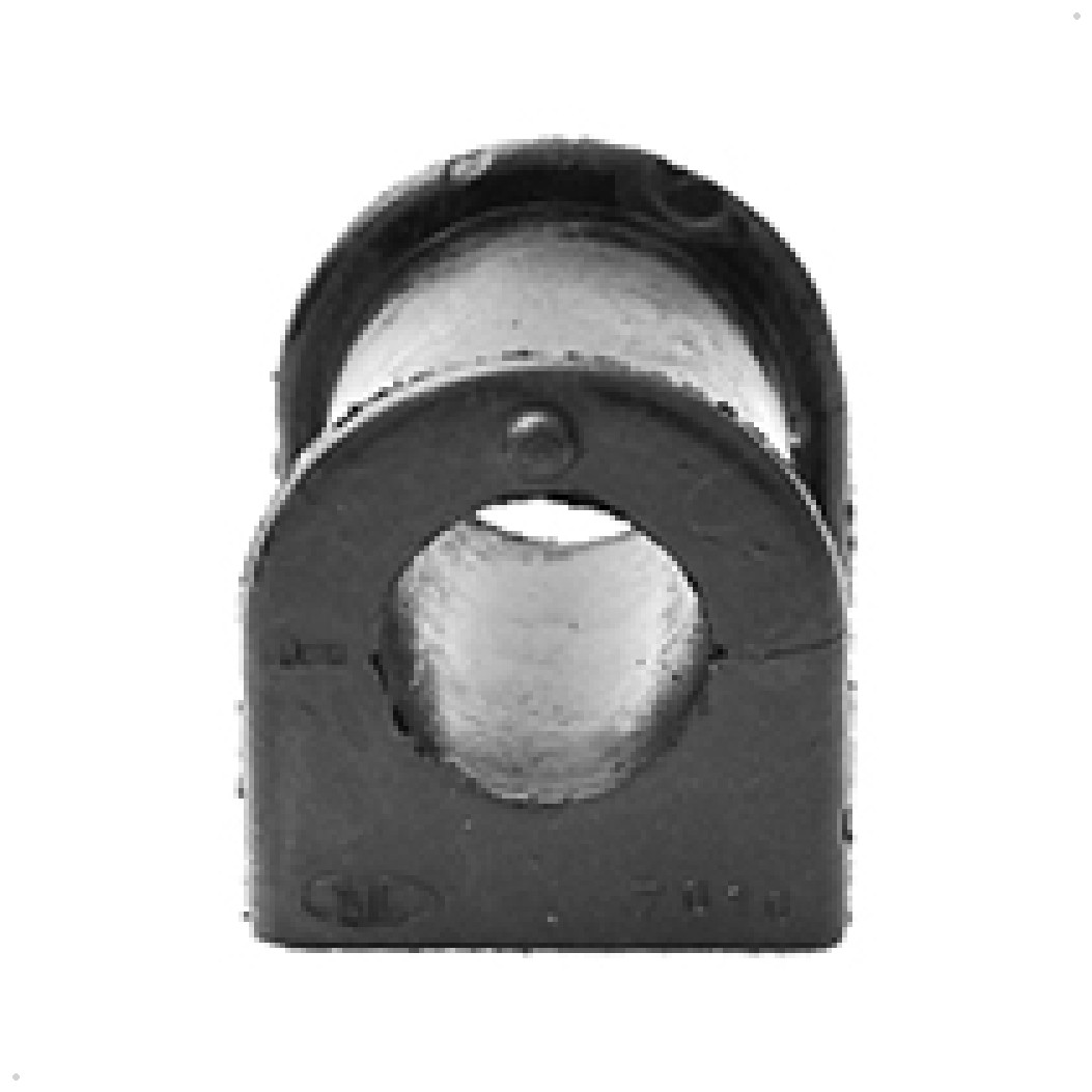 Bucha da Barra Estabilizadora Dianteira (Furo Ø 20,5 mm) para Jinbei Topic e KIA Besta - Sampel - 7010