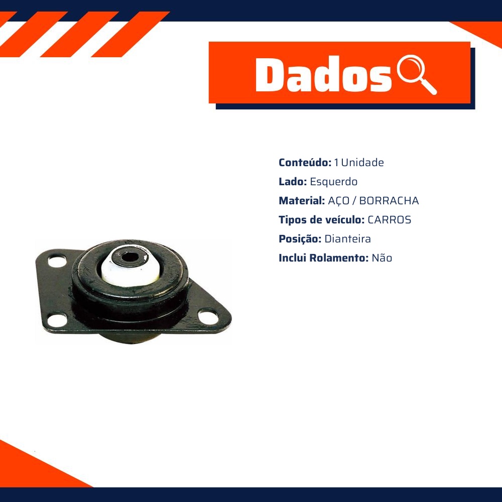 Coxim do Motor - Sampel - 1305