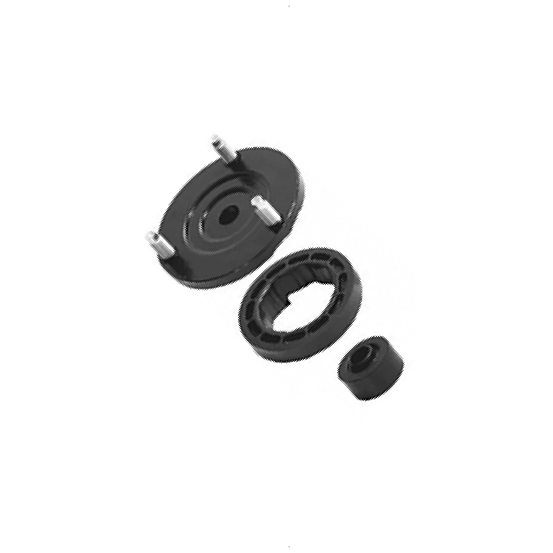 Suporte do Amortecedor Dianteiro com Calço de Mola Desnivela para Chevrolet S10 e Trailblazer - Sampel - 3172