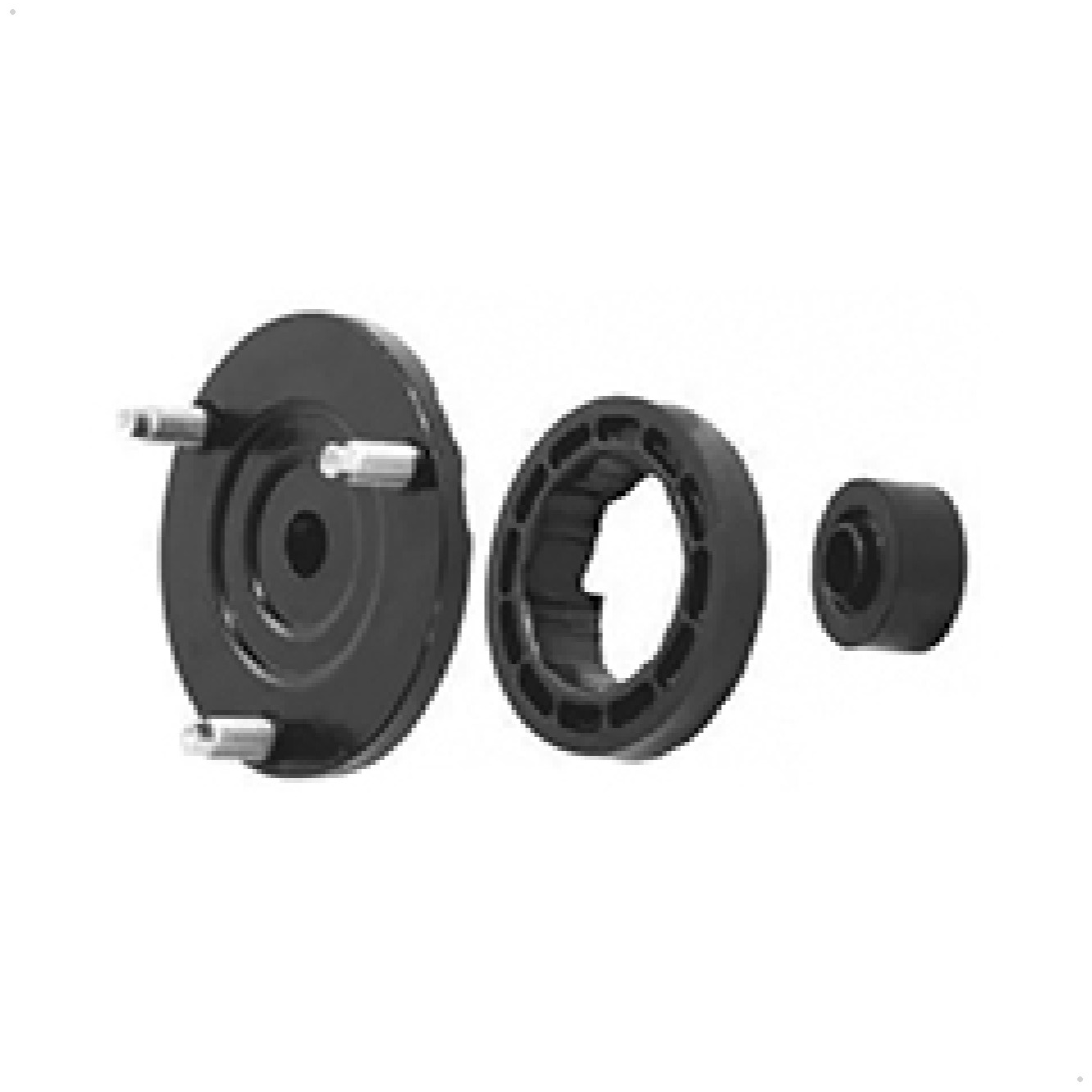Suporte do Amortecedor Dianteiro com Calço de Mola Desnivela para Chevrolet S10 e Trailblazer - Sampel - 3172