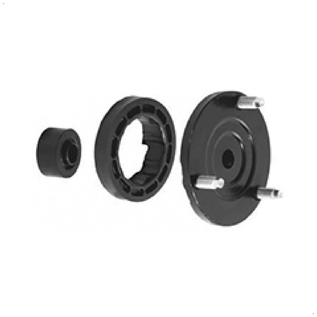 Suporte do Amortecedor Dianteiro com Calço de Mola Desnivela para Chevrolet S10 e Trailblazer - Sampel - 3172