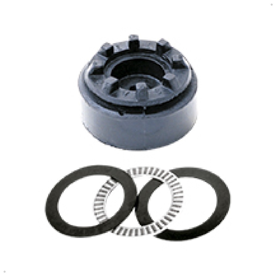 Suporte do Amortecedor Dianteiro Furo Redondo com Rolamento para Fiat Uno - Sampel - 1018A
