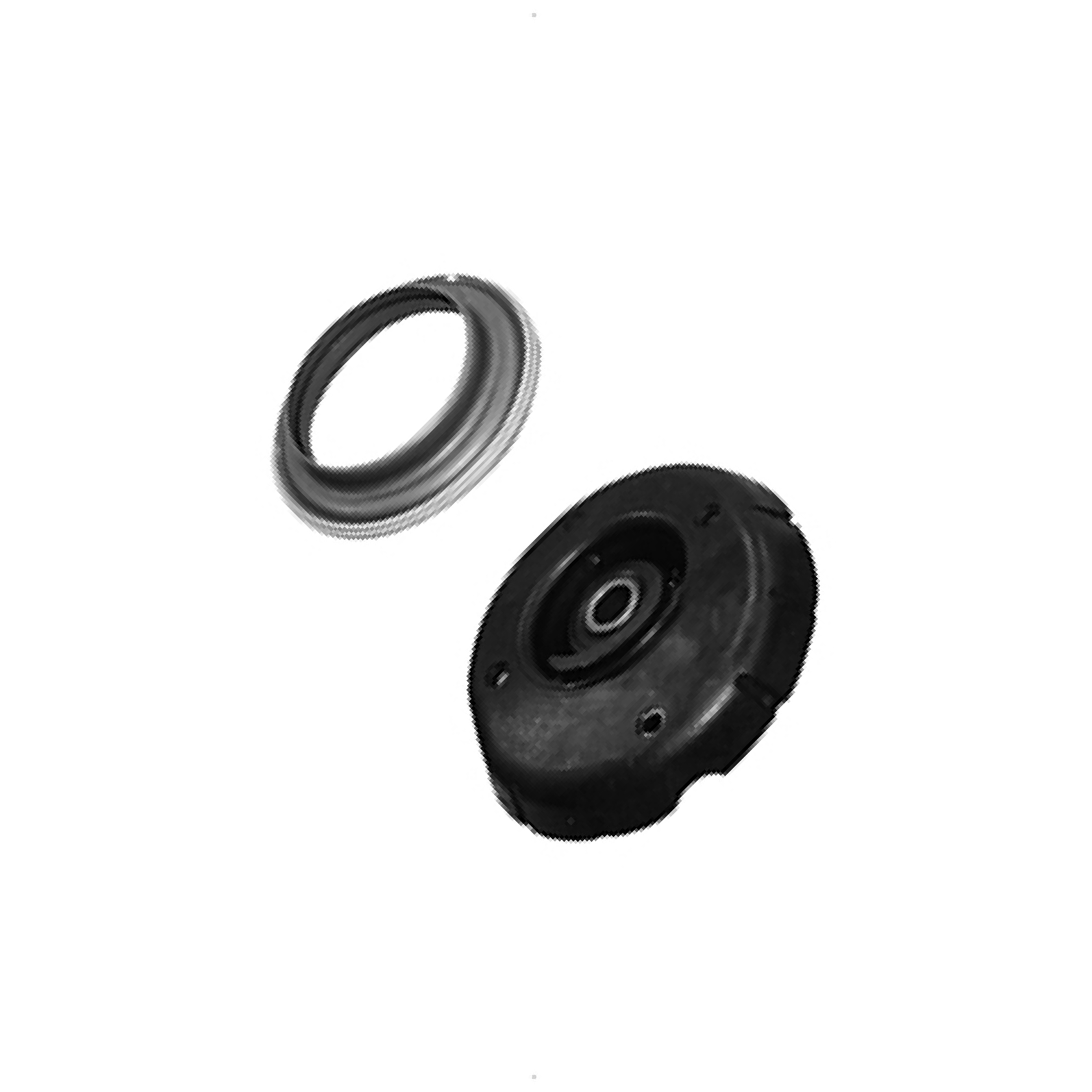 Suporte do Amortecedor Dianteira com Rolamento Skf para Citroen C3 Picasso e Peugeot 208 - Sampel - 8080A