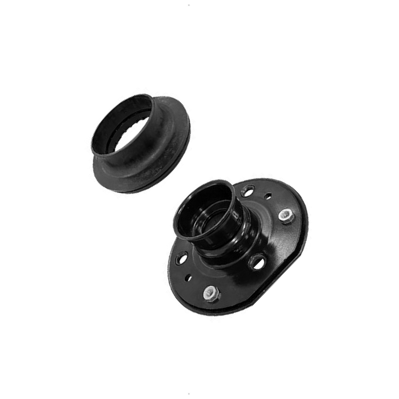 Suporte do Amortecedor Dianteira para Chevrolet Captiva - Sampel - 3196A