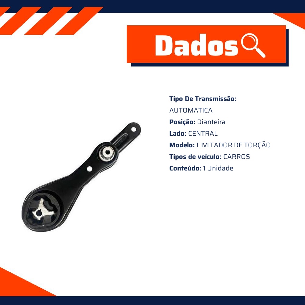 Limitador de Torção do Motor para Volkswagen T-Cross e Virtus - Sampel - 4030